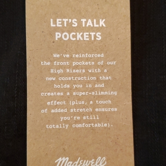 Madewell High Rise Skinny Petite Black Jeans 22/24 Petite NWT - Picture 8 of 8